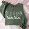 wildflowers mama sweatshirt floral mom shirt for mothers day cute botanical plant tee for new moms and women 9if8n scaled