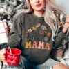 wildflowers mama sweatshirt for new moms crewneck comfort colors mothers day gift baby shower pregnancy shirt g48up