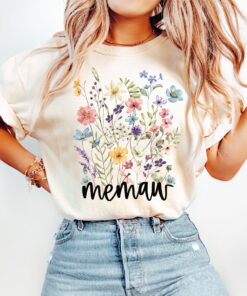 wildflowers memaw shirt funny grandma t shirt mothers day gift for new grandma cute memaw tee unique memaw gifts m9rud