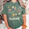 wildflowers memaw shirt funny grandma t shirt mothers day gift for new grandma cute memaw tee unique memaw gifts nlrnf