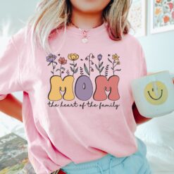 wildflowers mom shirt for mothers day cute mom life t shirt motherhood tee best mom ever gift for new moms inwsi