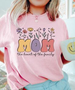 wildflowers mom shirt for mothers day cute mom life t shirt motherhood tee unique gift for new moms rlxsw