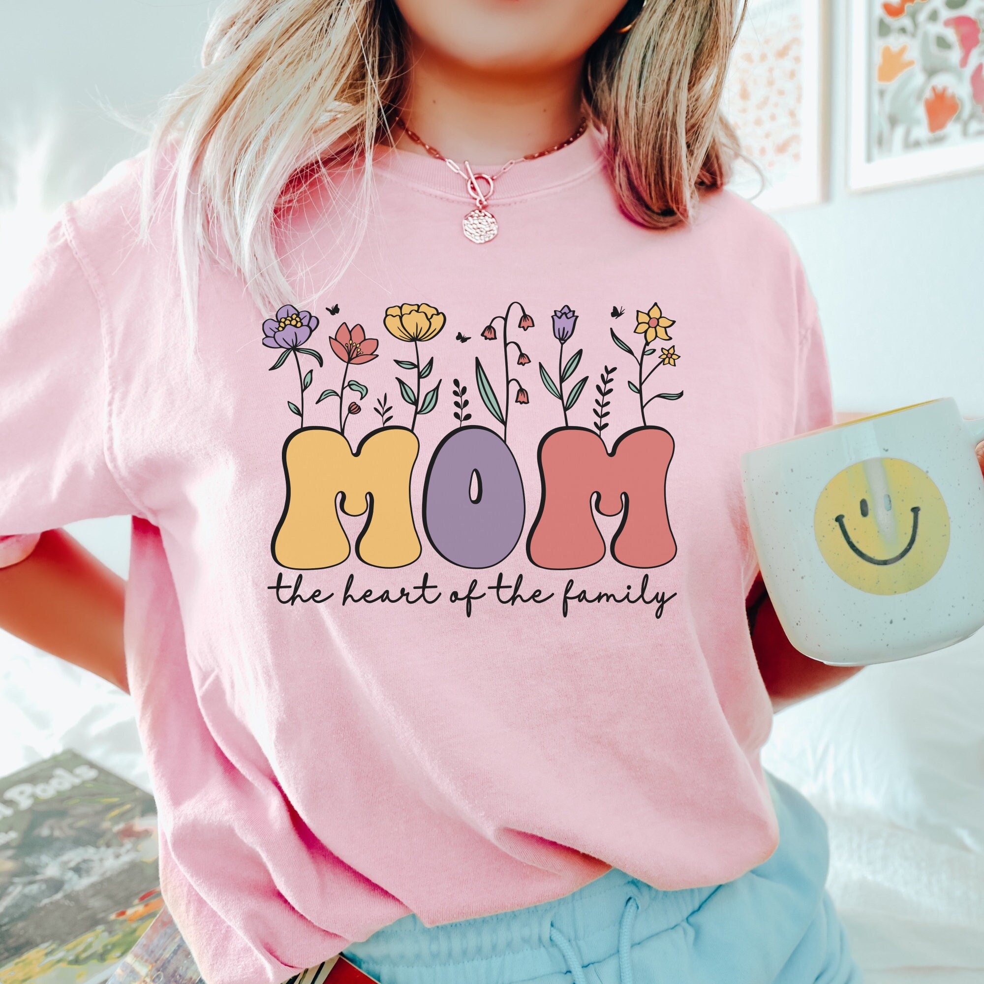 wildflowers mom shirt for mothers day cute mom life t shirt motherhood tee unique gift for new moms