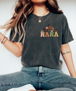 wildflowers nana shirt for grandma mothers day tee cute nana t shirt personalized gifts for nana best grandma shirt acezm