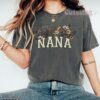 wildflowers nana shirt for new grandmas comfort colors tee unique pregnancy reveal ideas mothers day gift brczd