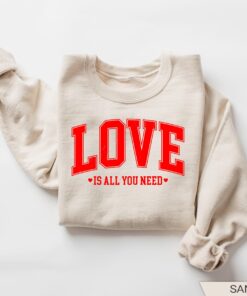 womens love sweatshirt for valentines day cute heart design perfect for valentines gifts and celebrating love cwibq