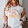 worlds greatest mom shirt cute mommy t shirt for mothers day best mom life tee new mom gift rainbow design 7byzq