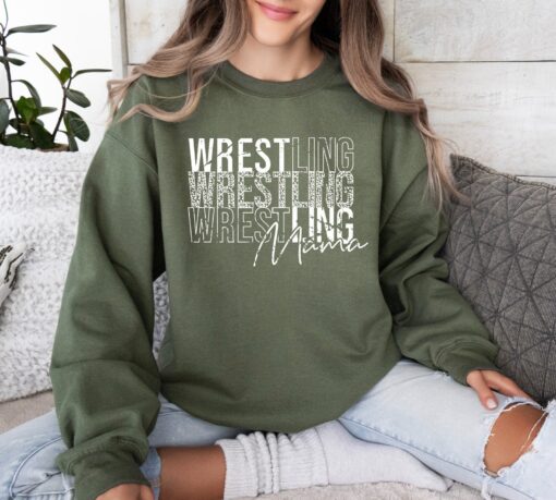 wrestling mom shirt for wrestler moms funny tee and sweatshirt unique gift for mothers day and mom life hlfc4