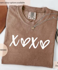 xoxo heart shirt for valentines day i love you shirt cute girlfriend gift love heart t shirt romantic apparel 3bfjm