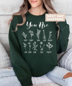 you are loved bible verse sweatshirt wild flower christian hoodie religious faith shirt for church and everyday wear jbm8p