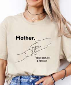 you can grow not in her heart mom shirt funny mothers day gift for mom personalized mama t shirt c1foz